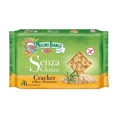 Mulino Bianco senza Glutine Cracker Riso Rosmarino 200 g