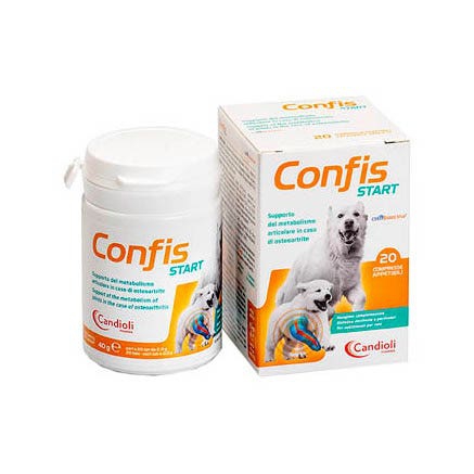 Confis Start Cani Supporto Metabolismo delle Articolazioni 20 Compresse