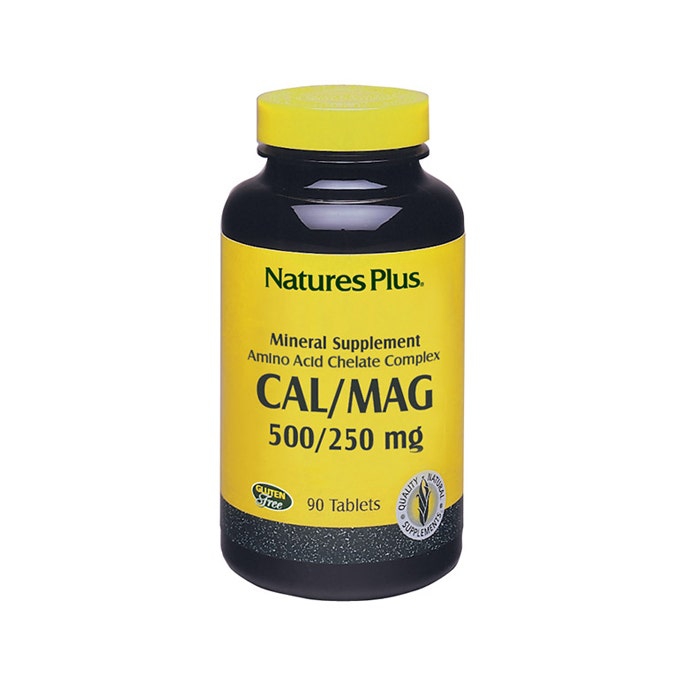 Nature's Plus Calcio Magnesio Integratore 90 Tavolette