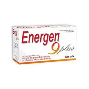 Energen 9 Plus Integratore 10 Flaconcini Orali