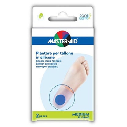 Master Aid Plantare Per Tallone Silicone Medium 2 Pezzi