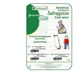 Farmacare Salvagesso Braccio/Piede Protezione Gesso Durante Doccia 6 Pezzi 28 x