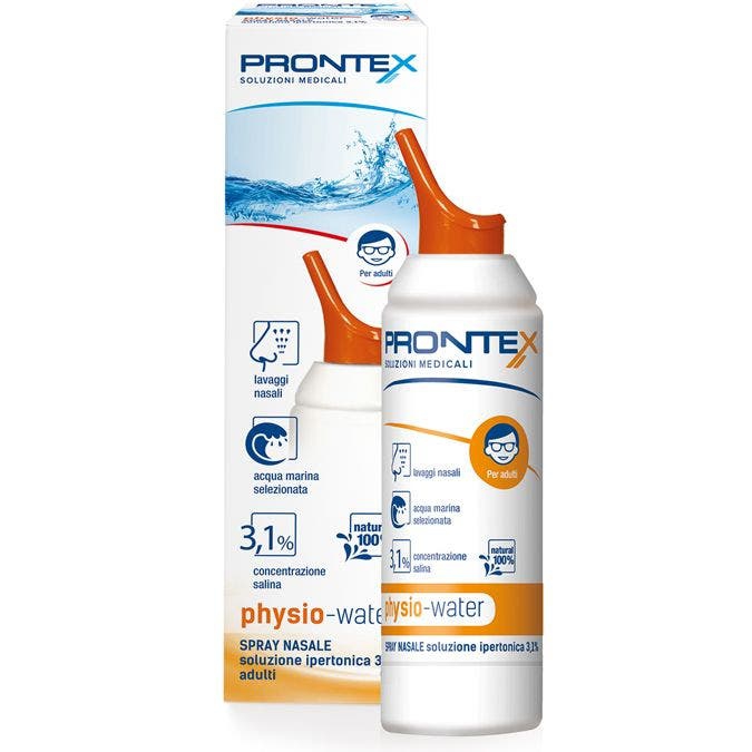 Prontex Physio-Water Soluzione Ipertonica 3,1% Spray Nasale Adulti 100ml