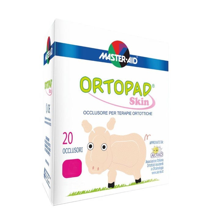 Ortopad Regular Skin Cerotto Occlusore Autoadesivo Per Ambliopia E Strabismo 20