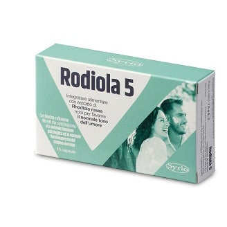 Rodiola 5 Integratore Sistema Nervoso 15 Compresse