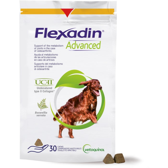 Flexadin Advanced Integratore Articolare Cani 30 Tavolette Masticabili