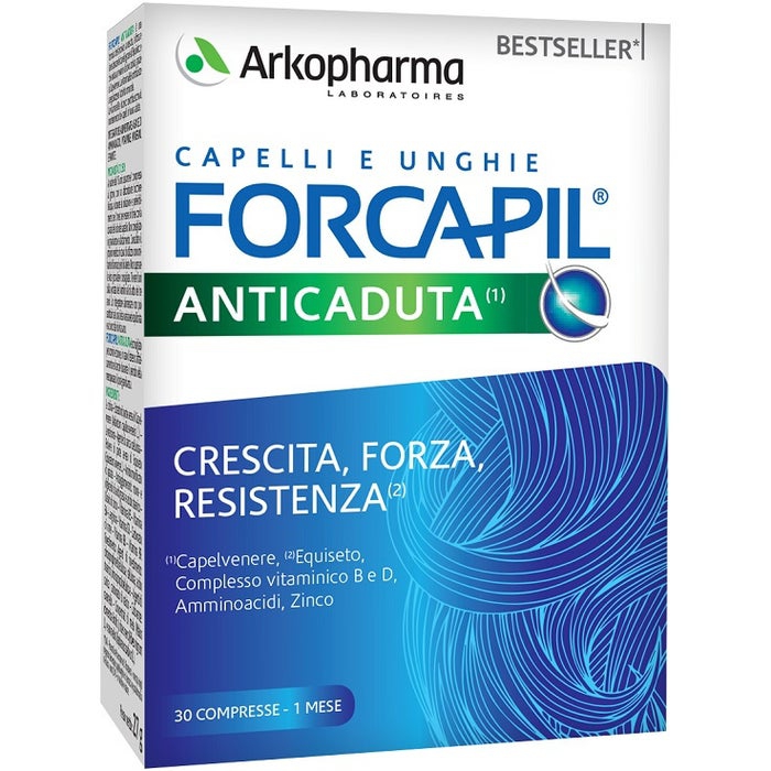 Arkopharma Forcapil Integratore Anticaduta 30 Compresse