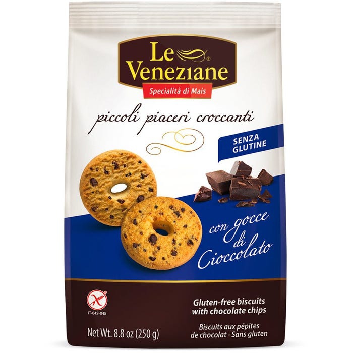 Le Veneziane Biscotti Gocce Di Cioccolato 250g