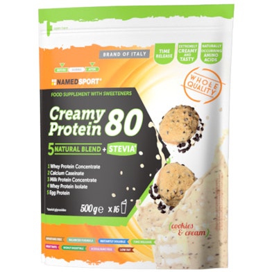 Named Sport Creamy Protein 80 Cookies&Cream Blend Proteico 500 g