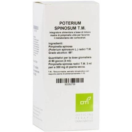 Oti Poterium Spinosum Tintura Madre Per Metabolismo Carboidrati Gocce 100 ml