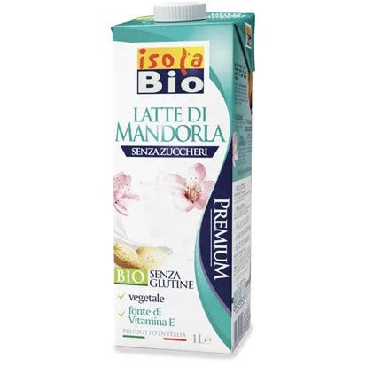 Isola Bio Latte Di Mandorla Senza Zuccheri 1 Litro