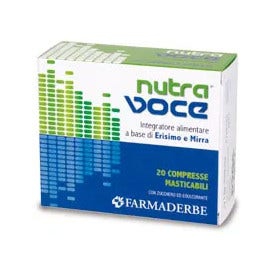 Farmaderbe Nutra Line Voce Integratore 20 Compresse Masticabili