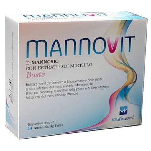 Mannovit Integratore 14 Bustine 4 g