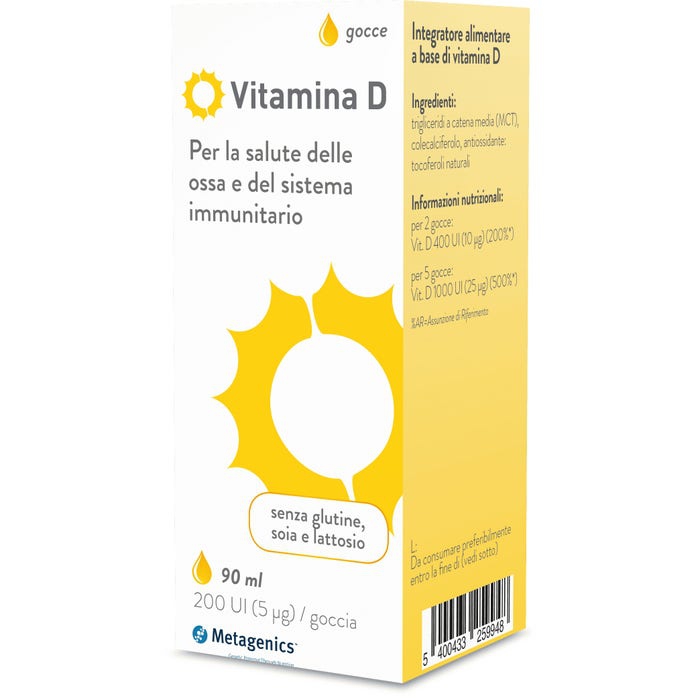 Vitamina D Liquido Integratore 90 ml