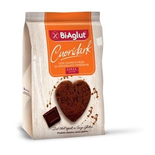 Biaglut Cuori Dark Biscotti Senza Glutine 200 g