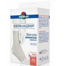 Dermagrip Benda Elastica Autobloccante Per Bendaggi Compressivi cm 6x4m