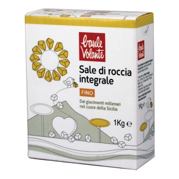 Baule Volante Sale di Roccia Integrale 1Kg