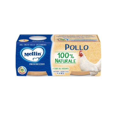 Mellin Omogeneizzato Di Pollo 2 x 80 g