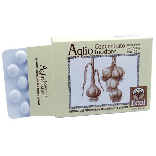 Ecol Aglio Concentrato Inodore 50 Tavolette 0.5g