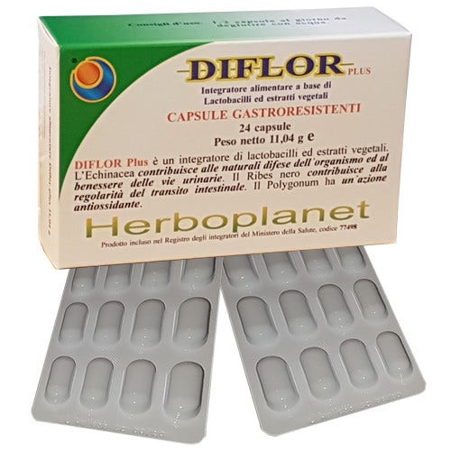 Diflor Plus 24 Capsule 11,04g