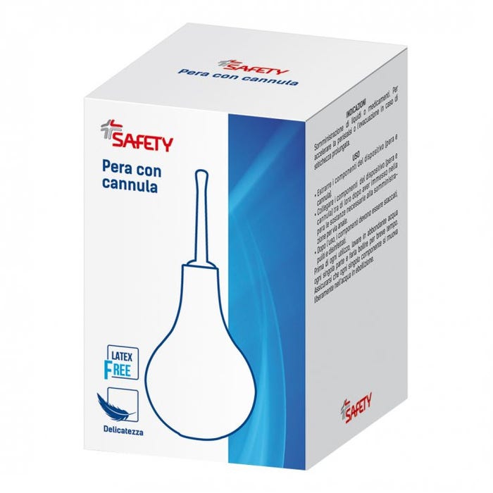 Safety Pera Con Cannula 275 cc Misura 8