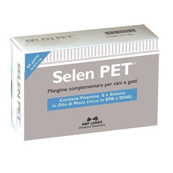 Nbf Lanes Selen Pet Integratore Articolari Cani E Gatti 60 Perle