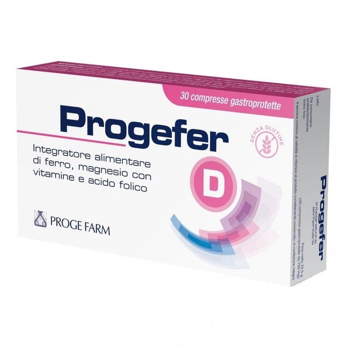 Progefarm Progefer D Integratore Alimentare 30 Comperesse