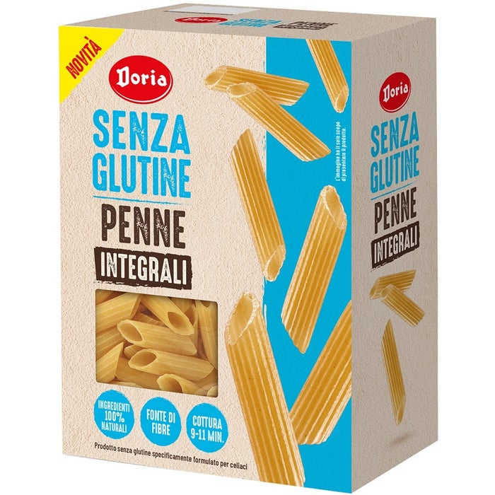 Doria Senza Glutine Penne Integrali 400g