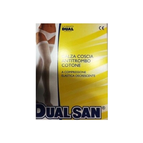 Dualsan Mono Collant Anti Trombosi Con Tassello Taglia 4