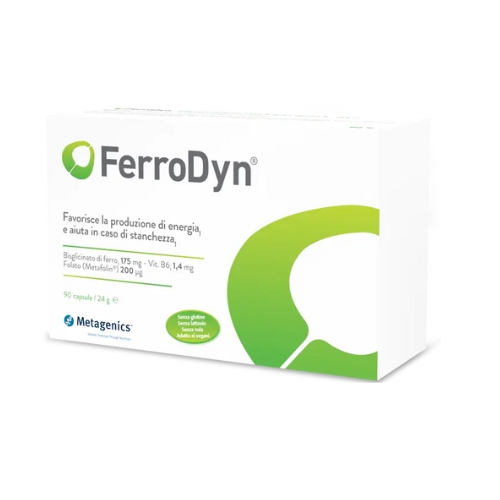 FerroDyn Integratore Ferro 90 Capsule