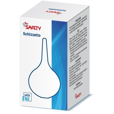 Safety Schizzetto Gomma Irrigazioni Intestinali 125 ml Misura 6