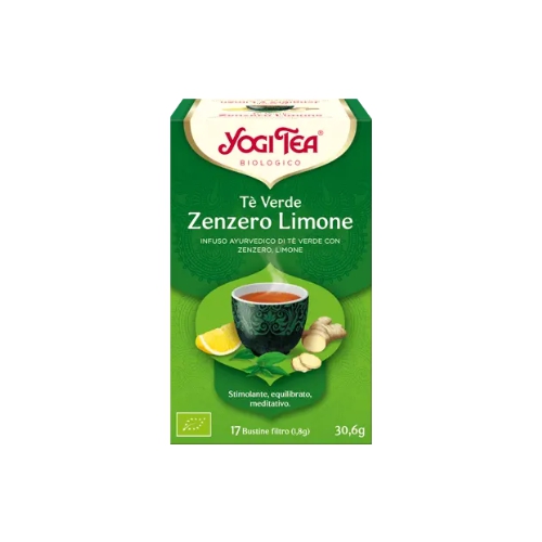 Yogi Tea Te' Verde Zenzero Limone Bio 17 Bustine