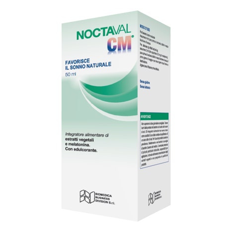 Biomedica Foscama Noctaval CM Integratore Sonno Gocce 60 ml