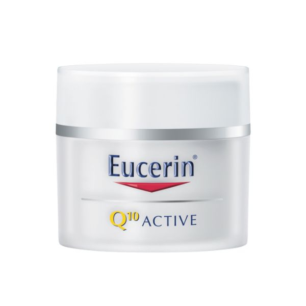 Eucerin Q10 Active Crema Giorno Viso Antirughe Pelli Secche 50 ml