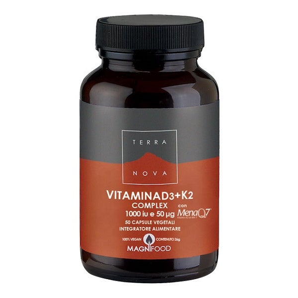 Terranova Vitamina D3   K2  Complex 50 Capsule