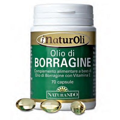 Naturando Olio Di Borragine Integratore 70 Capsule