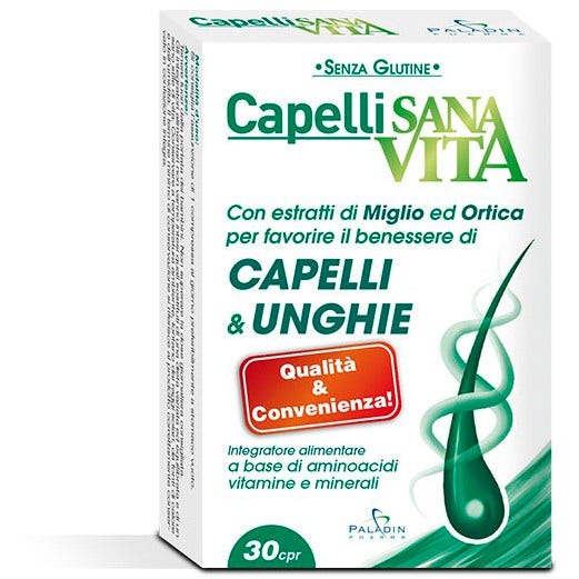 Sanavita Capelli Unghie 30 Compresse