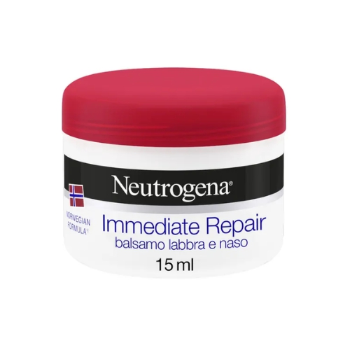 Neutrogena Immediate Repair Balsamo Labbra e Naso 15 ml