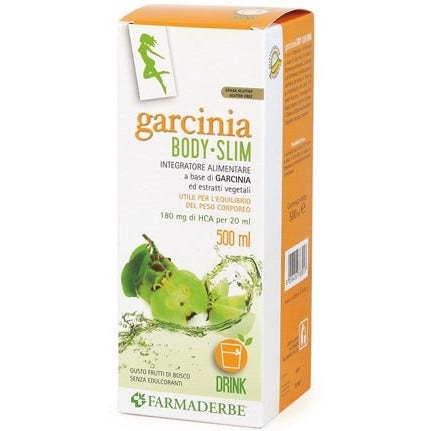 Garcinia Body Slim Gusto Frutti Di Bosco 500ml