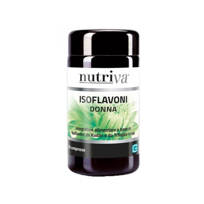 Nutriva Isoflavoni Donna Integratore Menopausa 50 Compresse