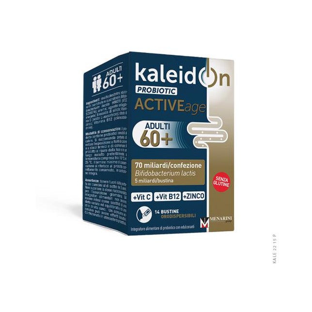 Kaleidon Probiotic ActiveAge Integratore Fermenti Lattici Vivi 14 Bustine Orosol