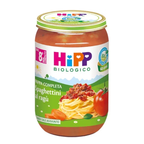 Hipp Biologico Pappa Pronta Spaghettini Al Rag 220 g