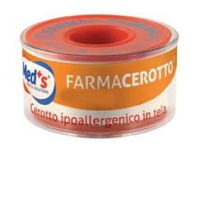 Med's Cerotto Tela In Rocchetto 5 m x 1,25 cm