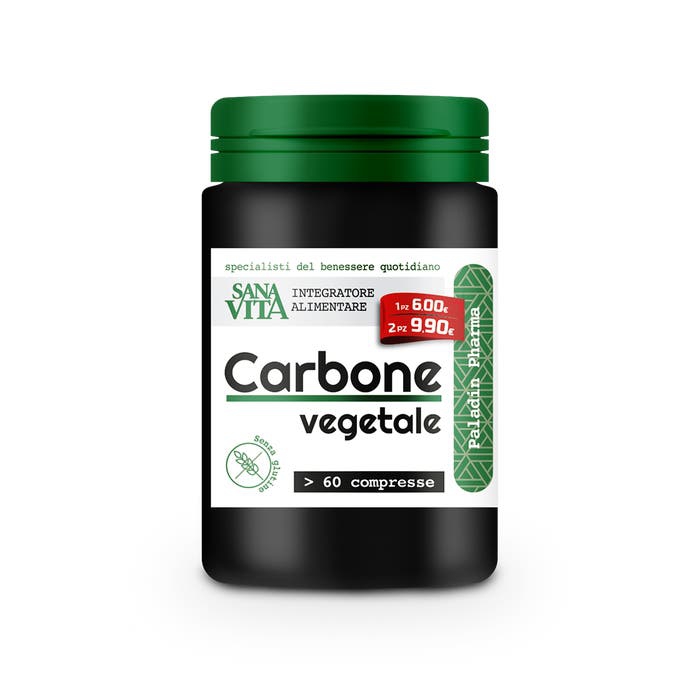 Sanavita Carbone Vegetale 60 Compresse