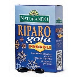 Riparo Gola Propoli 20 Capsule