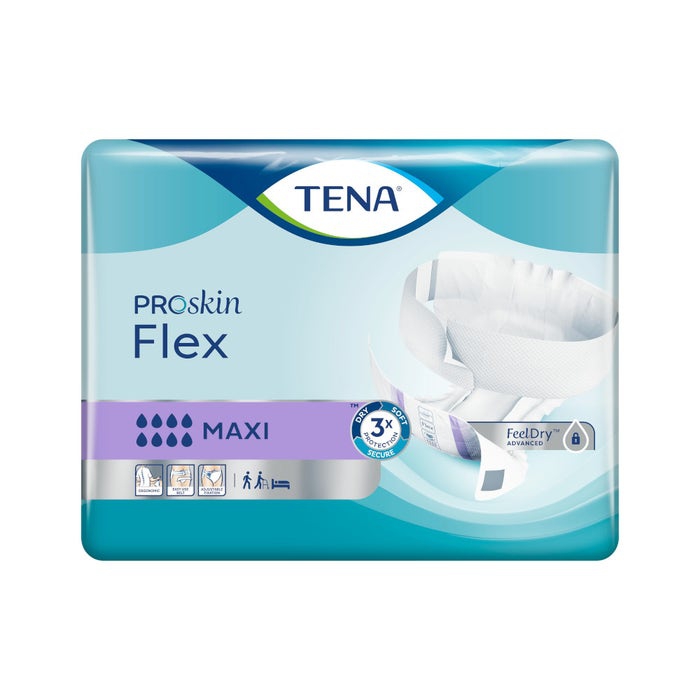 Tena Flex Maxi Pannolini a Cintura Taglia S 22 Pezzi