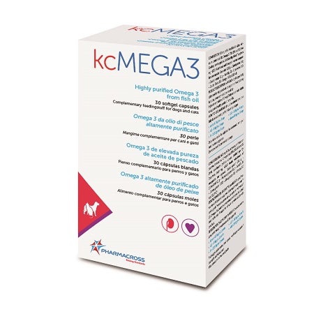 Pharmacross Kcmega 3 Integratore Per Cani E Gatti 30 Perle