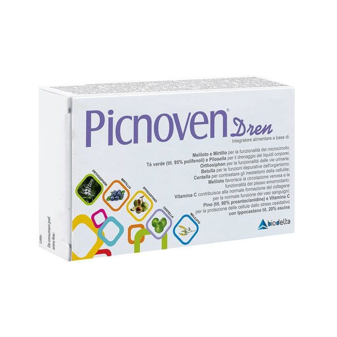 Picnoven Dren Integratore Microcircolo 100 Compresse