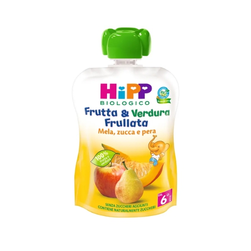 Hipp Bio Frutta E Verdura Frullata Mela Pera Zucca 90g