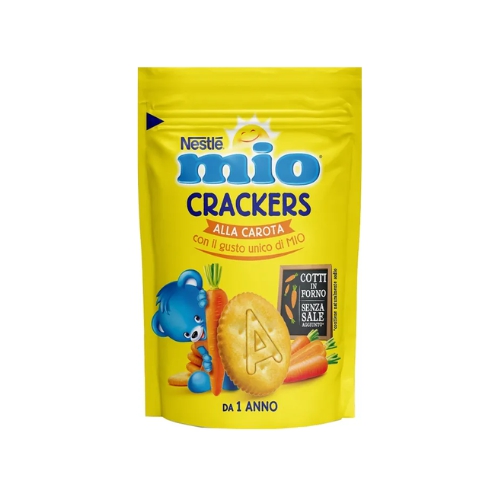 Nestl Mio Snack Crackers Alla Carota Per Bambini 1 Anno+ 100g